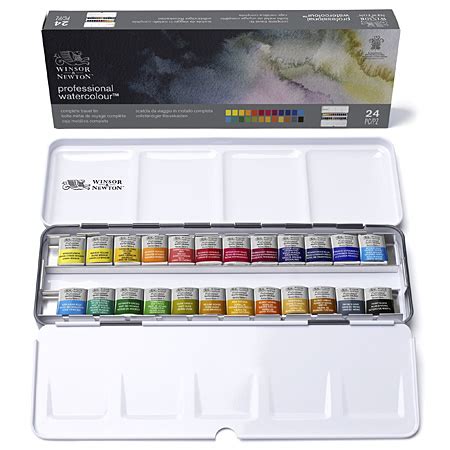 Winsor & Newton Professional Watercolour Complete Travel Tin